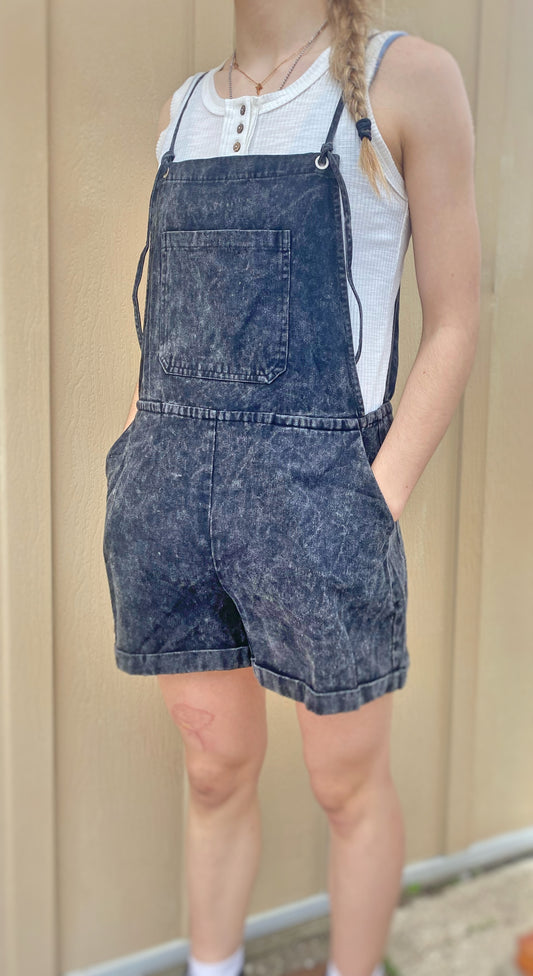Vintage shorts overall Romper