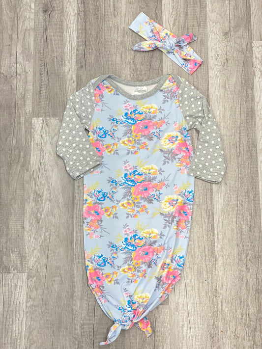 Floral Sleeper Gown