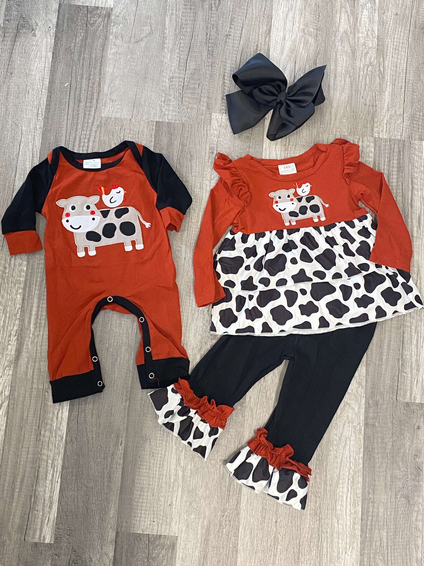 Cow 2PC Outfit