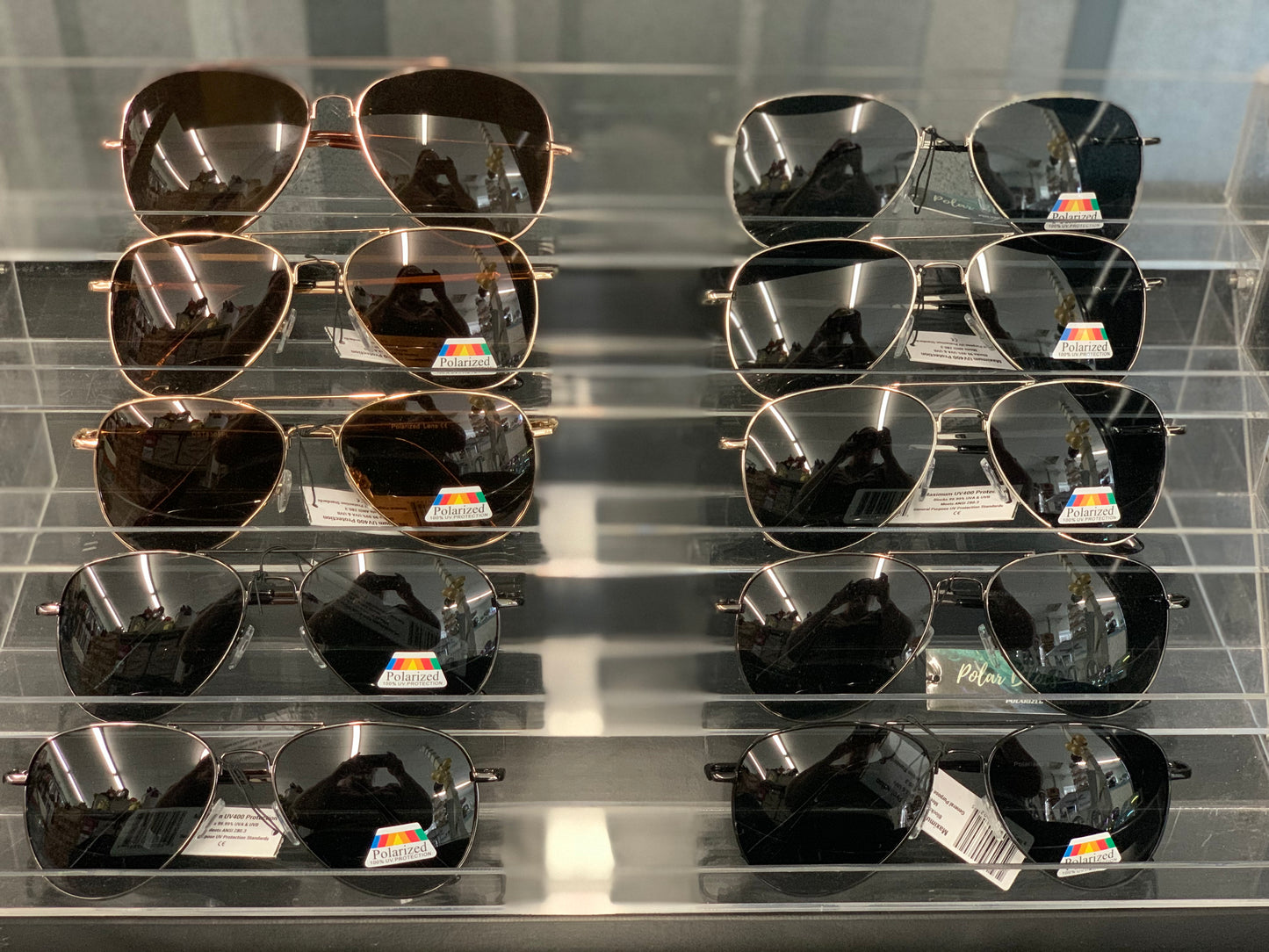 Solid Polarized Sunglasses