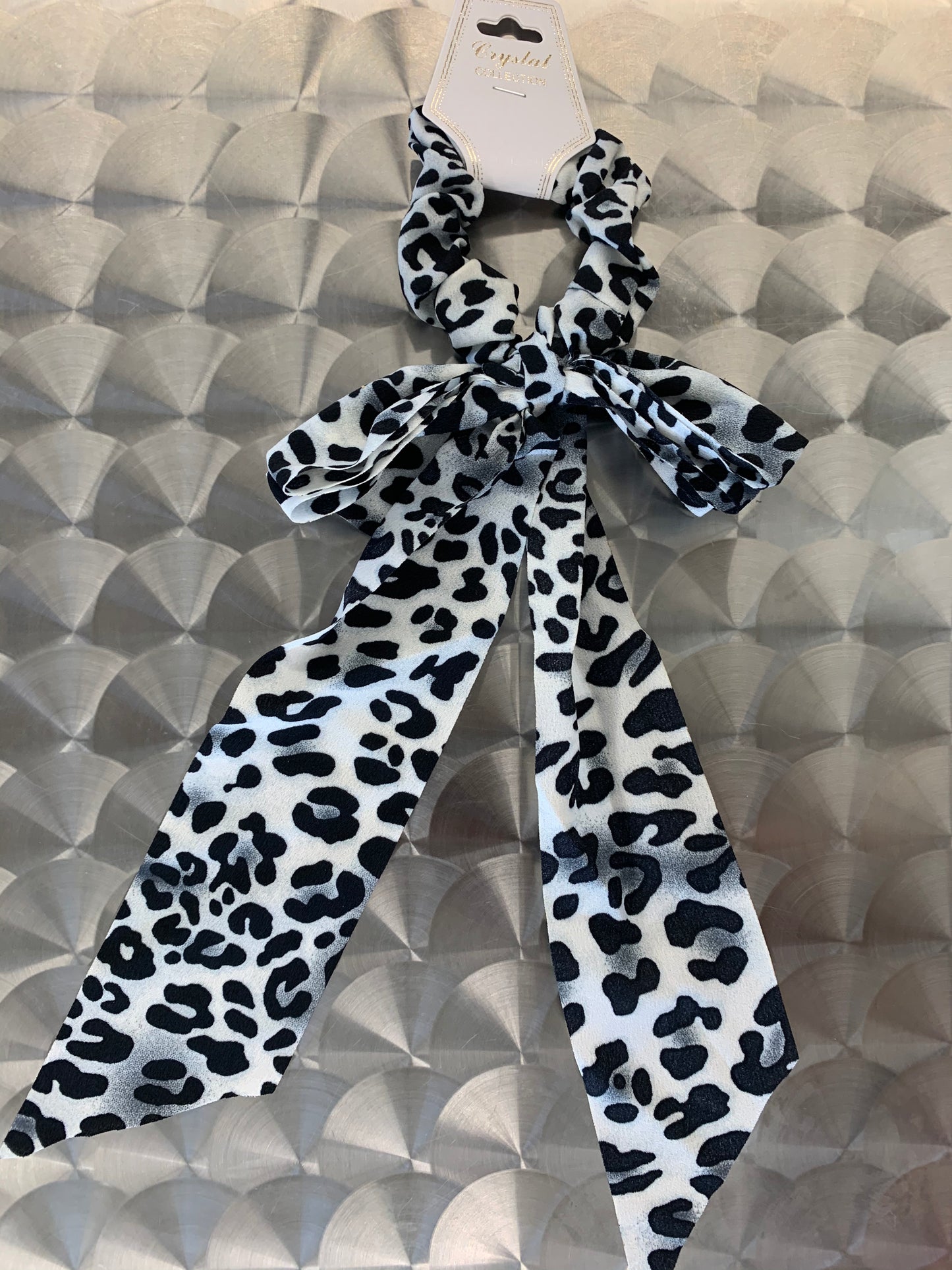 Cheetah Scrunchie Bow