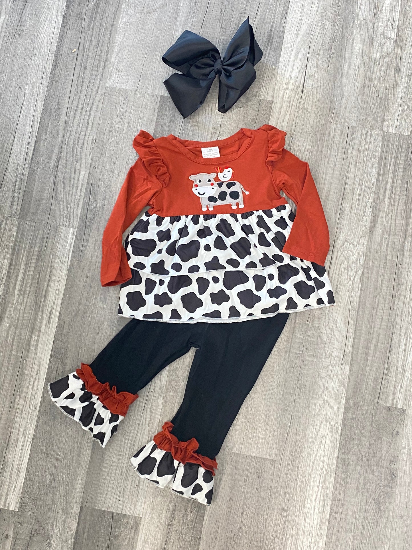 Cow 2PC Outfit
