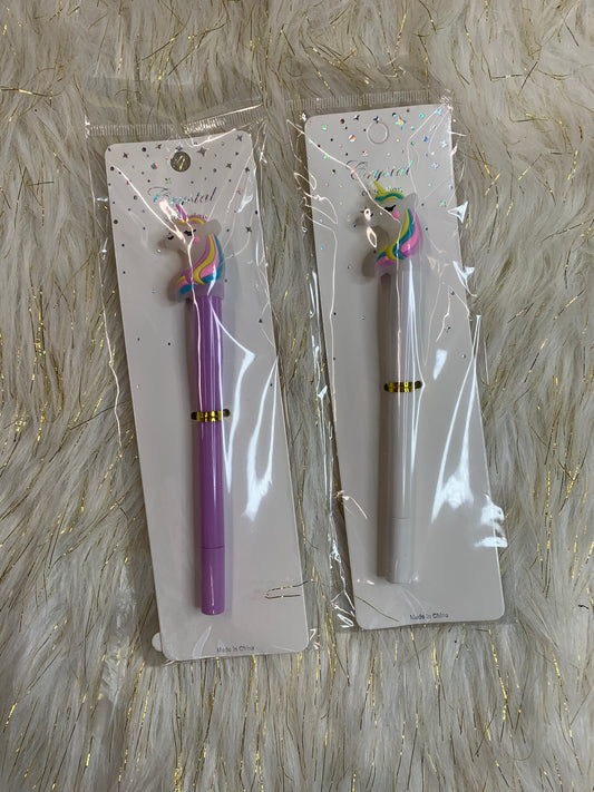 Crystal Collection Lighted Unicorn Pens
