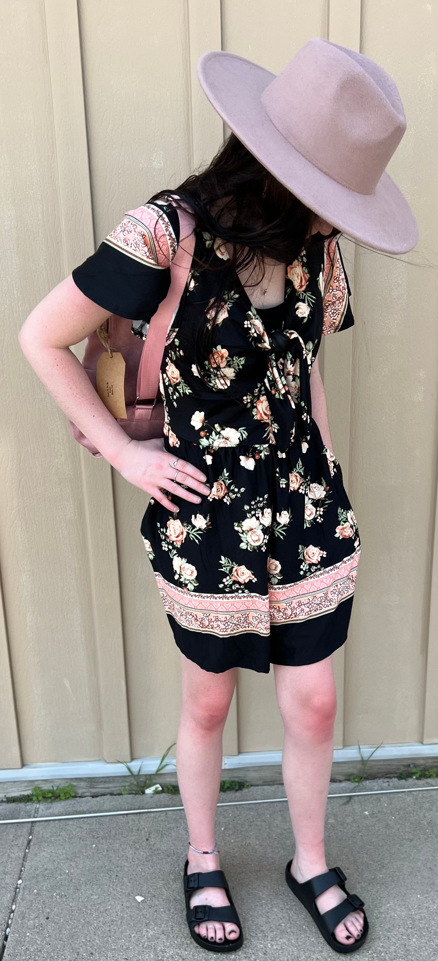 Next Level Floral Romper