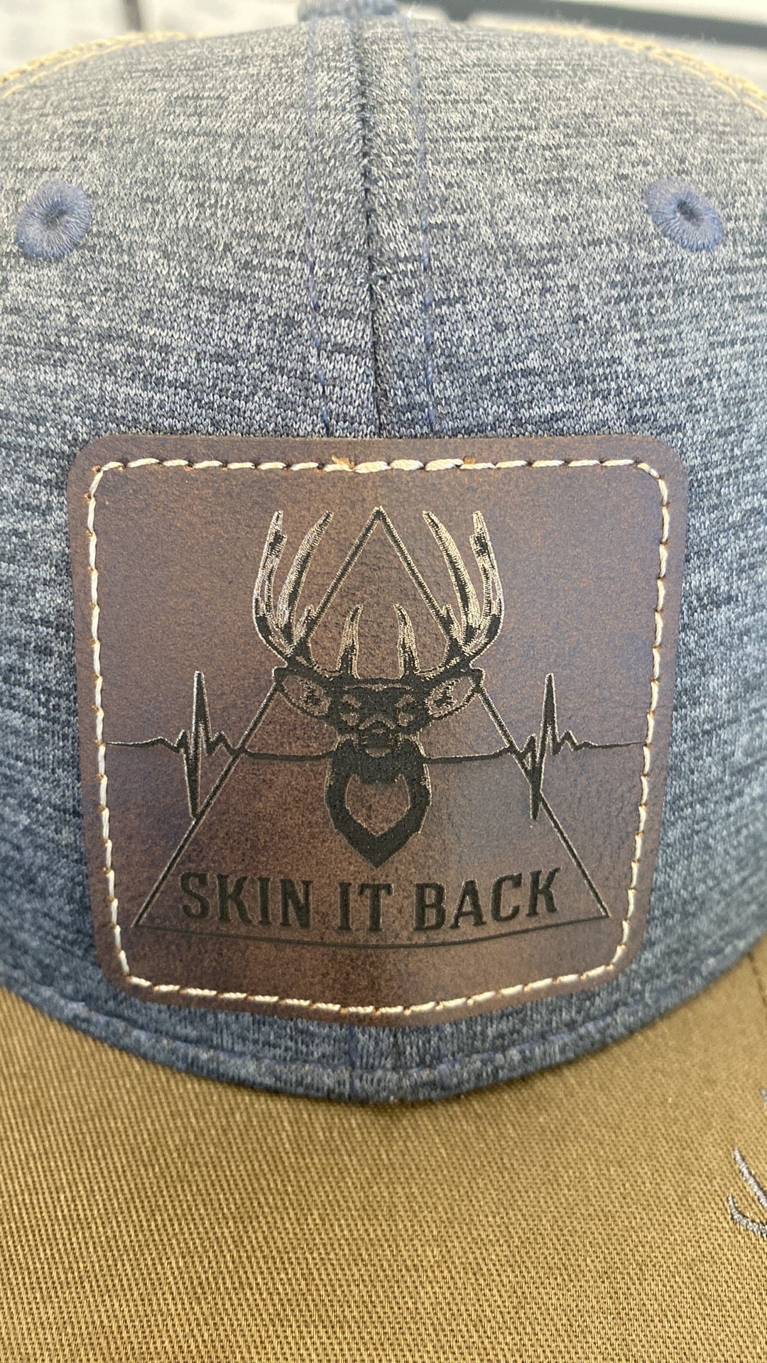 Skin It Back Snap back hats