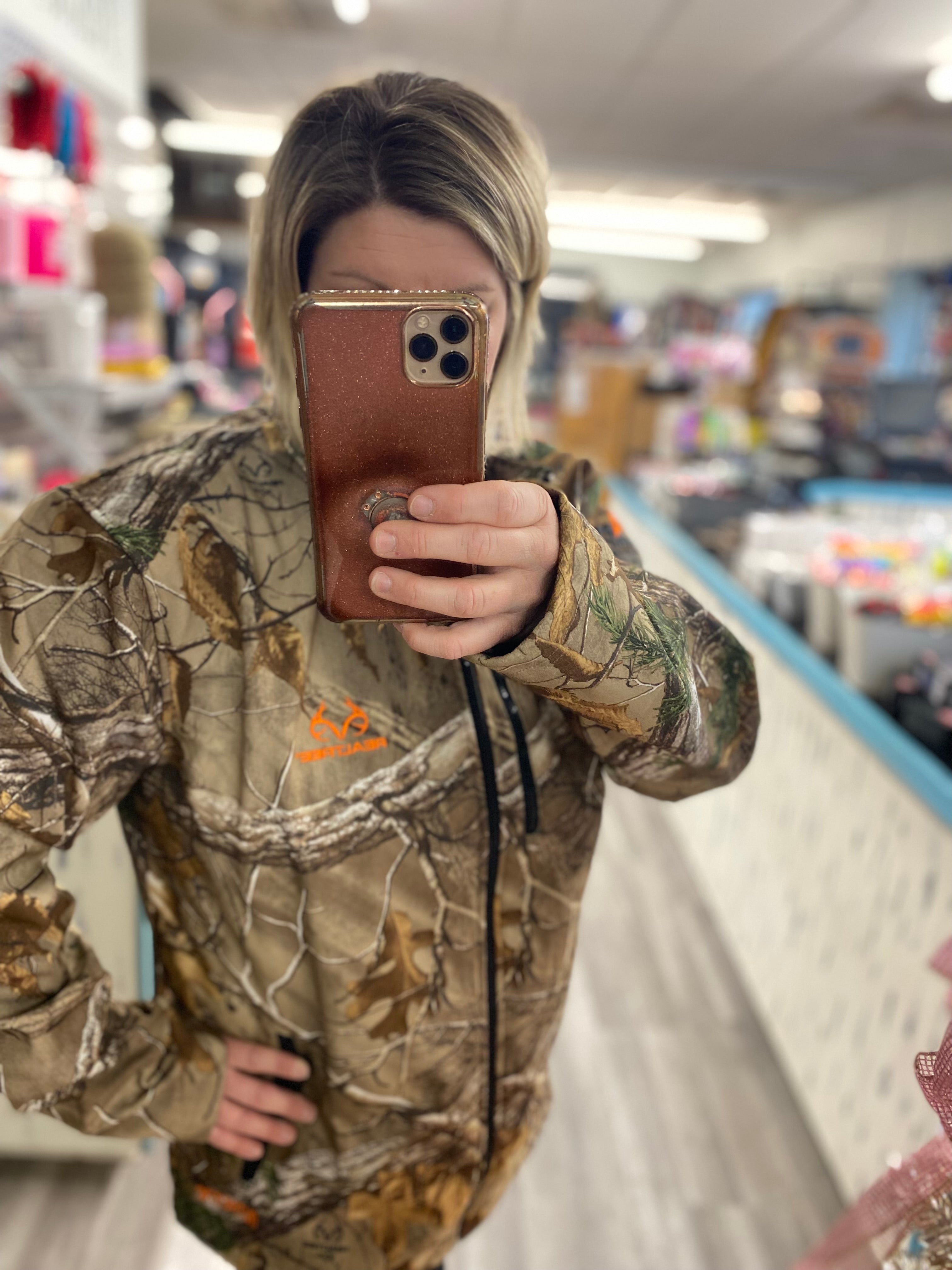 Magellan women's camo online jacket