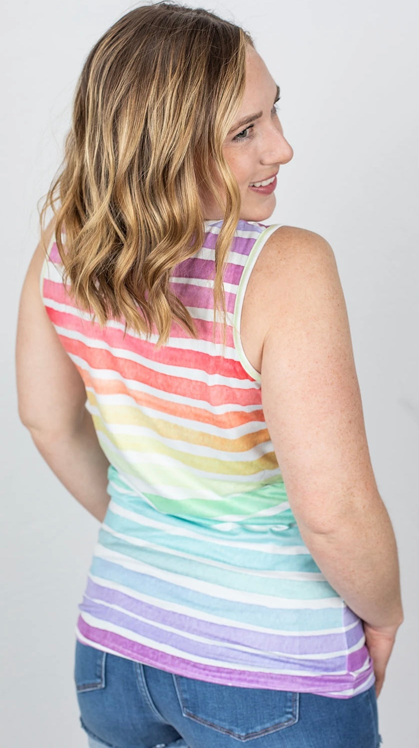 Rainbow Tank Top