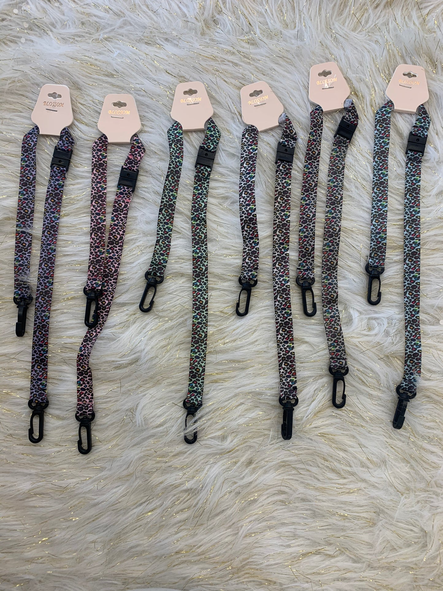 Cheetah Mask Lanyards