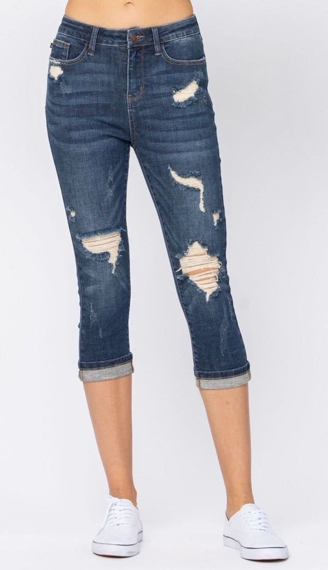 Judy Blues High Rise Capris