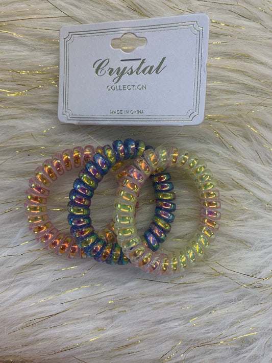 Crystal Collection Irridescent Hair Cords