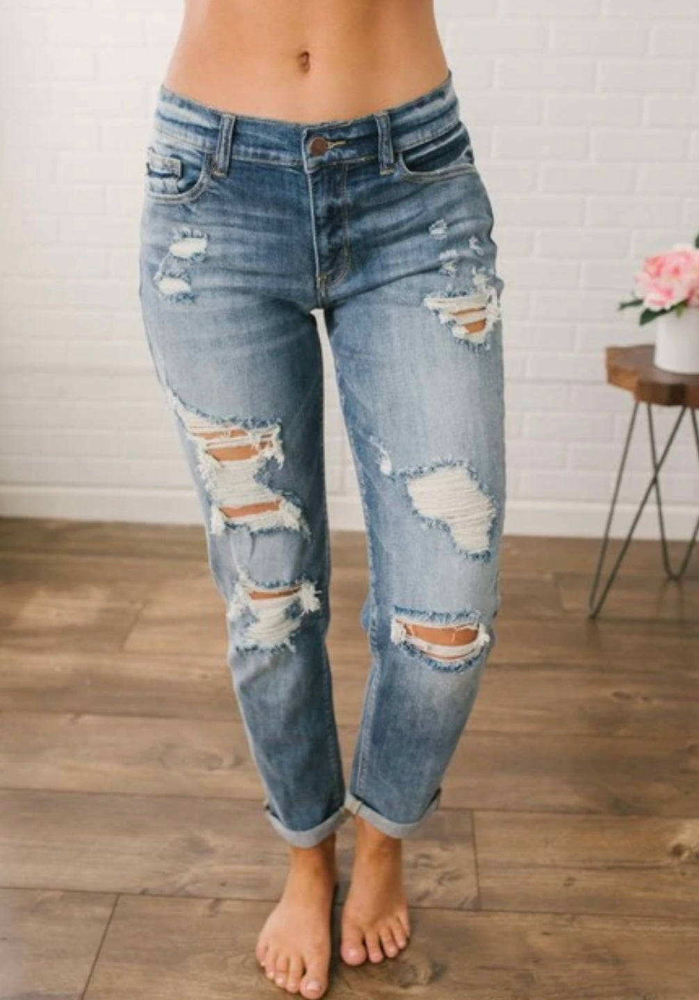 Judy Blues Light Wash Denim