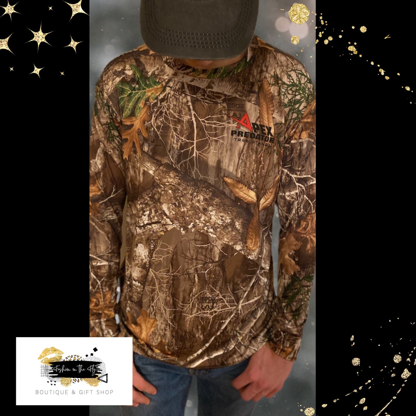 Apex Predator Stands Long Sleeve Camo Shirt