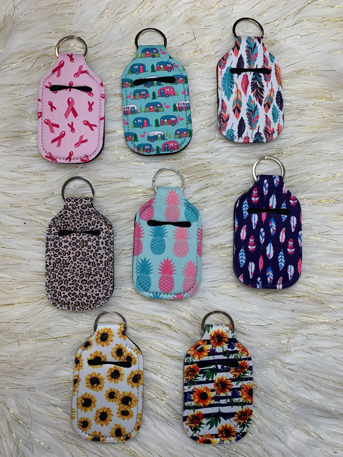 Hand Sanitizer Key Chains