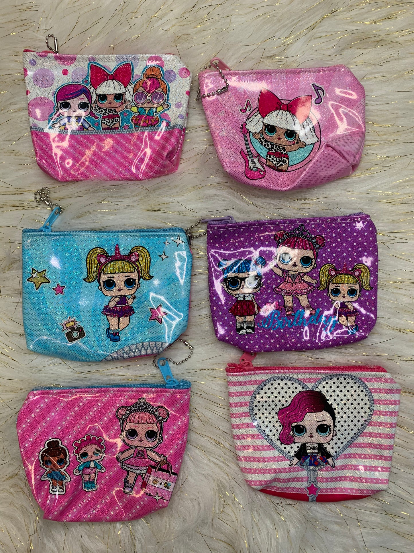 Doll coin purses