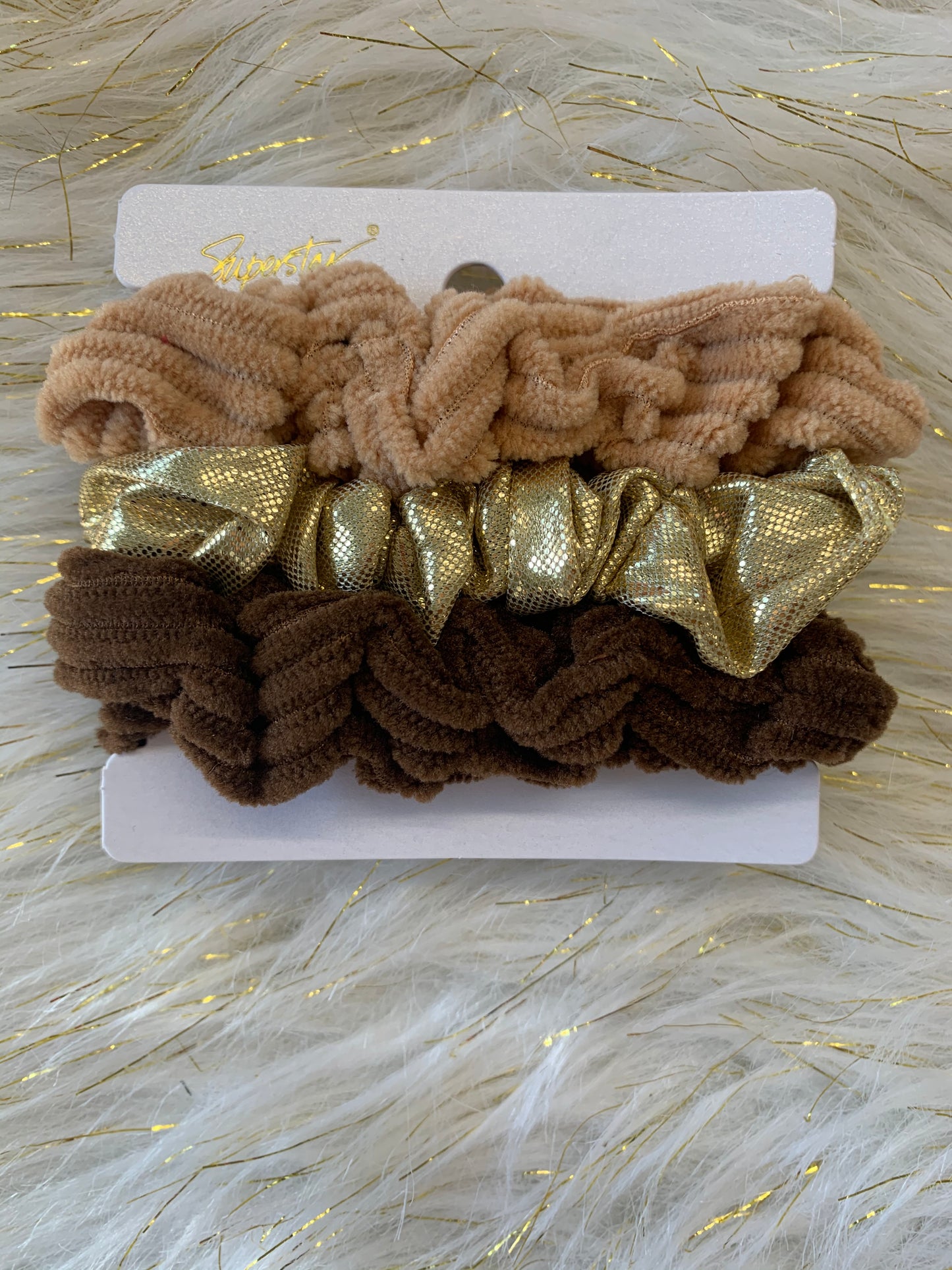 Metallic Scrunchie