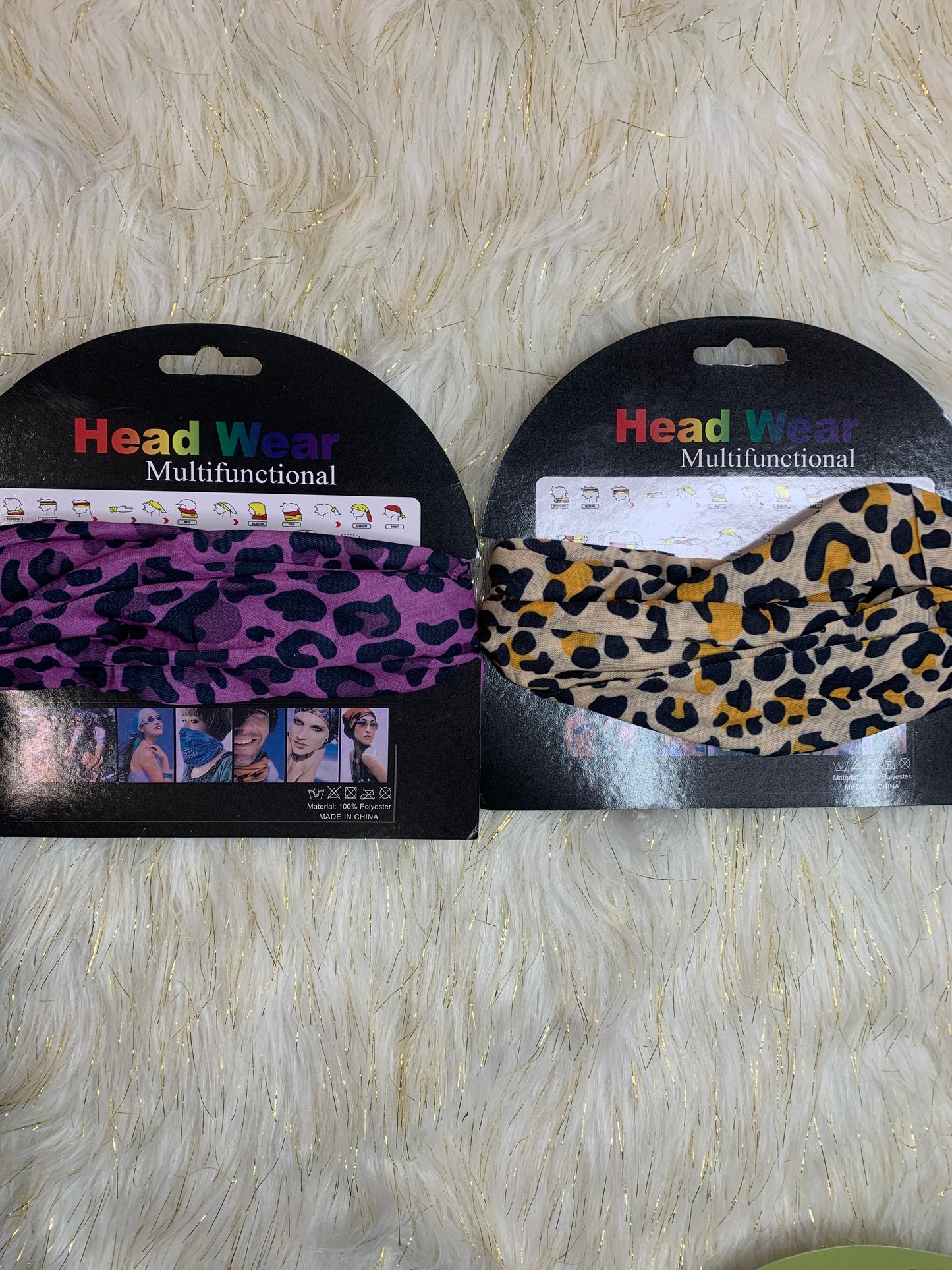 Cheetah Multi Scarves