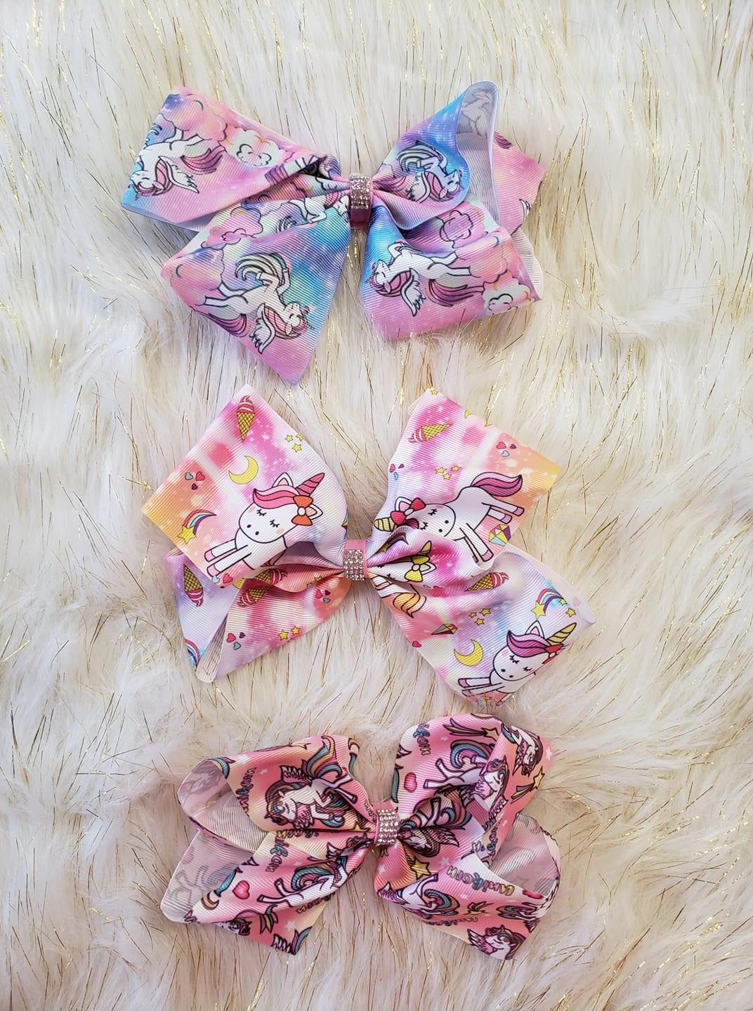 Dreamy Unicorn Bows