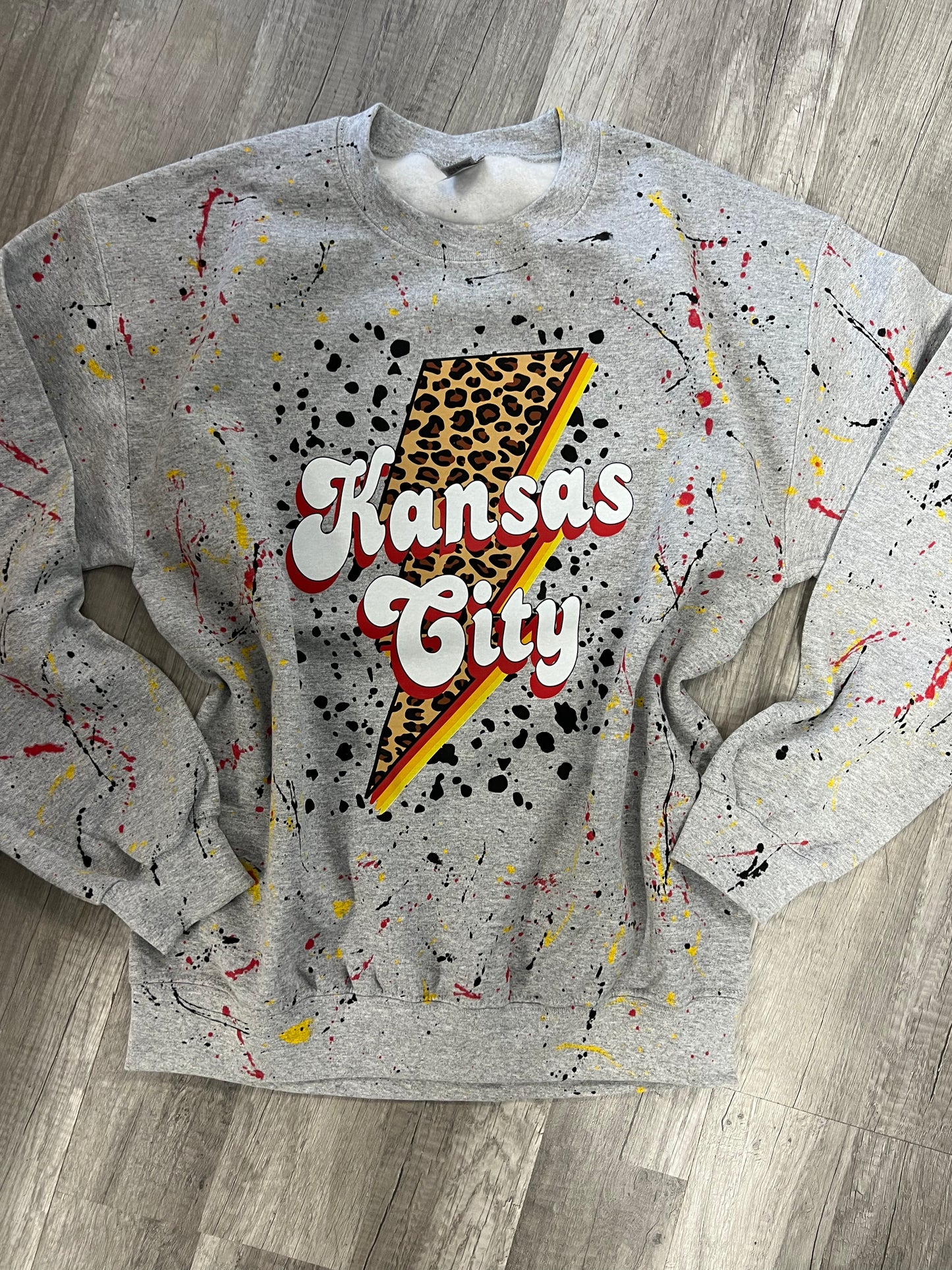 Paint Splatter Chiefs