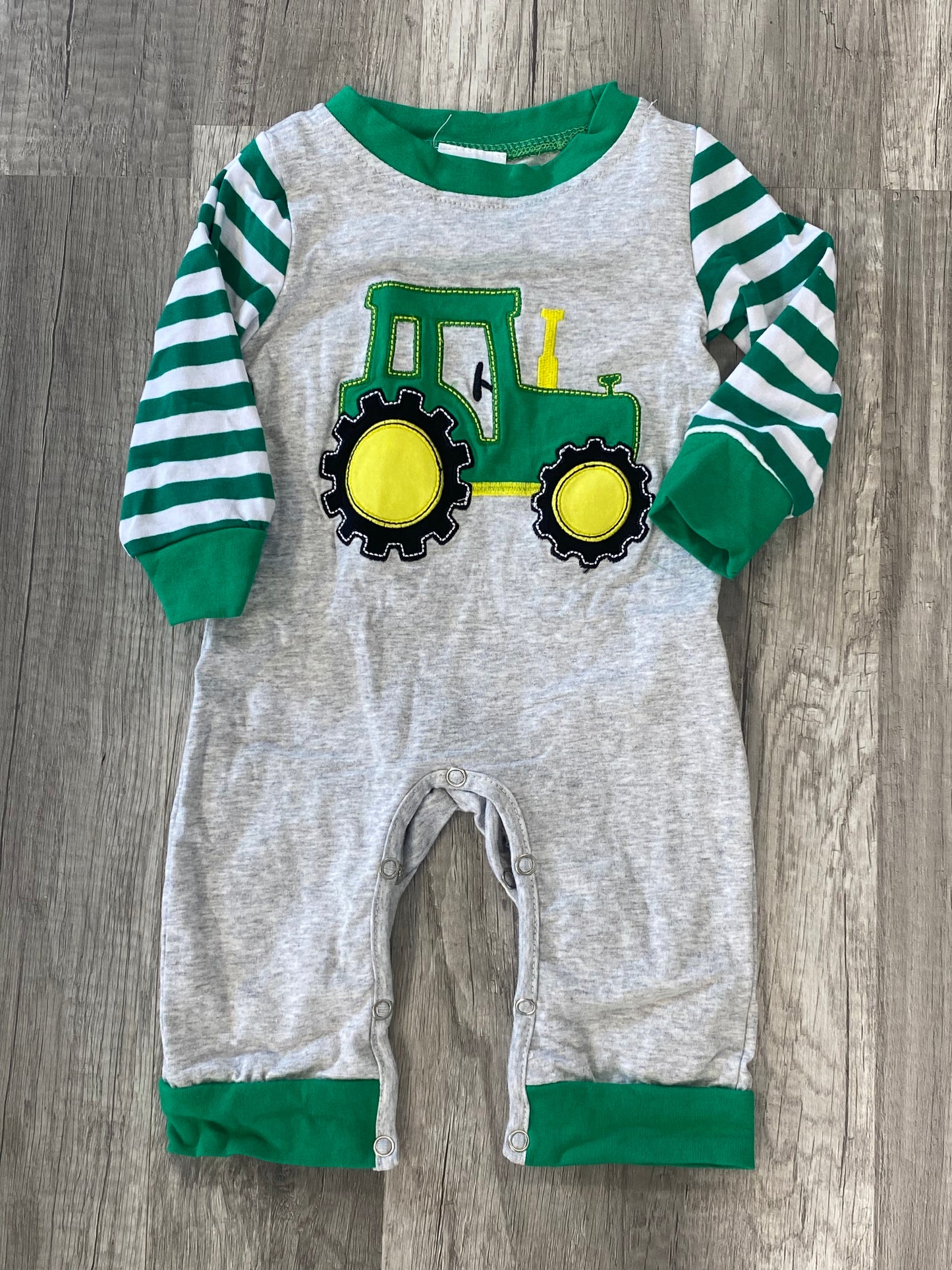 Boys Tractor Romper