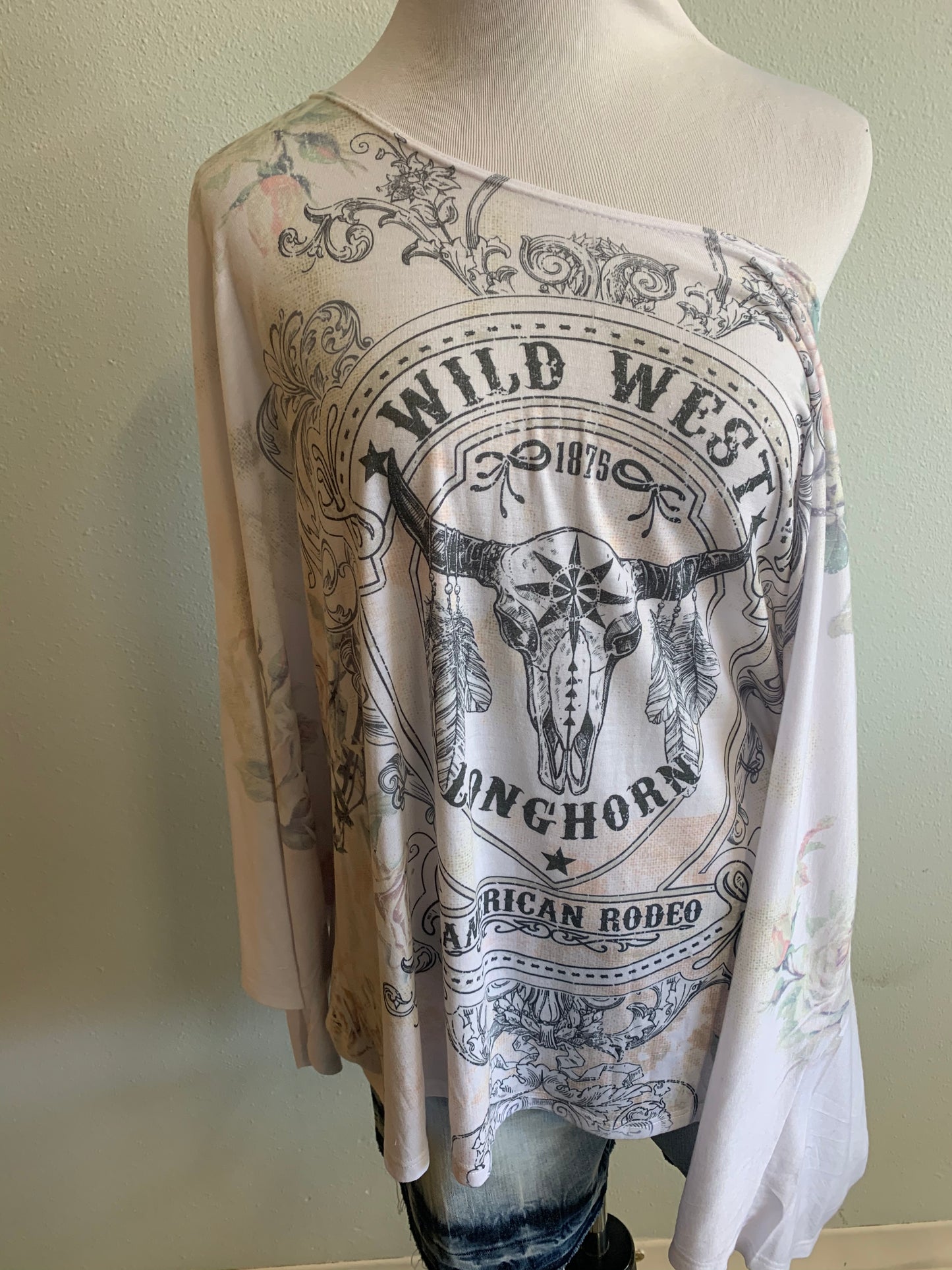 Poliana Plus Wild West Graphic Tee