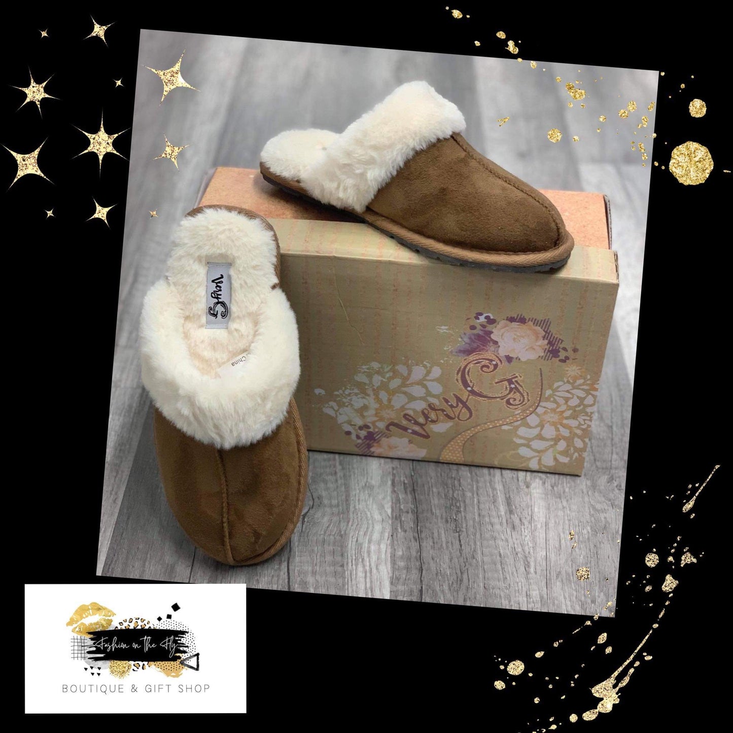 Didi Slipper -Tan