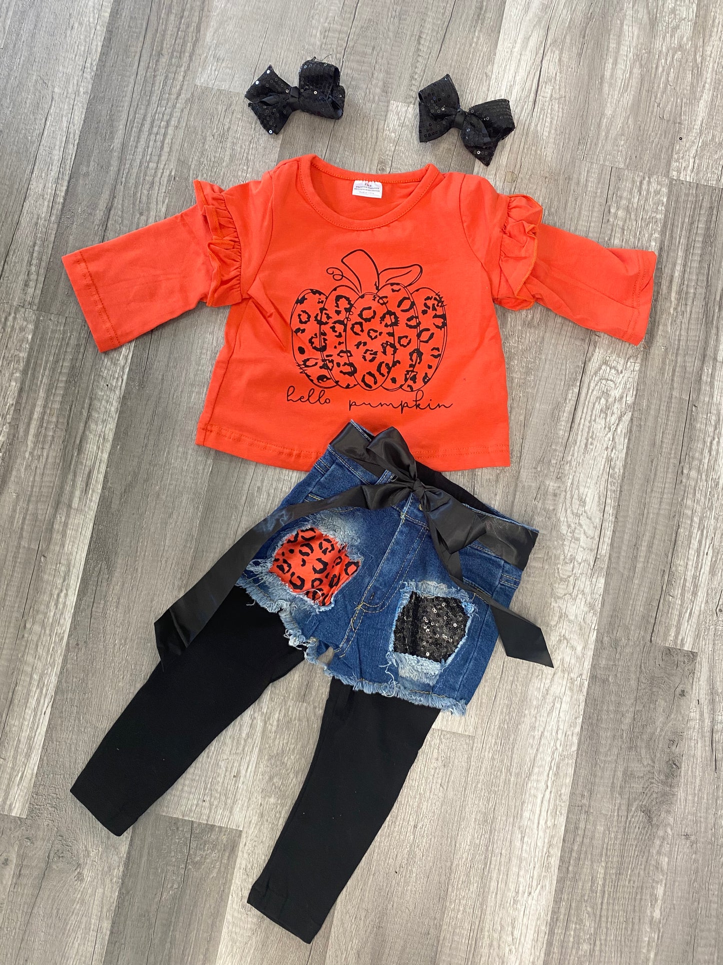 Hello pumpkin 3PC Outfit