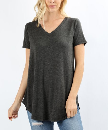 Zenana v- neck Tee