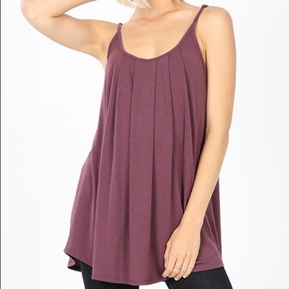 Zenana Pleated Tank