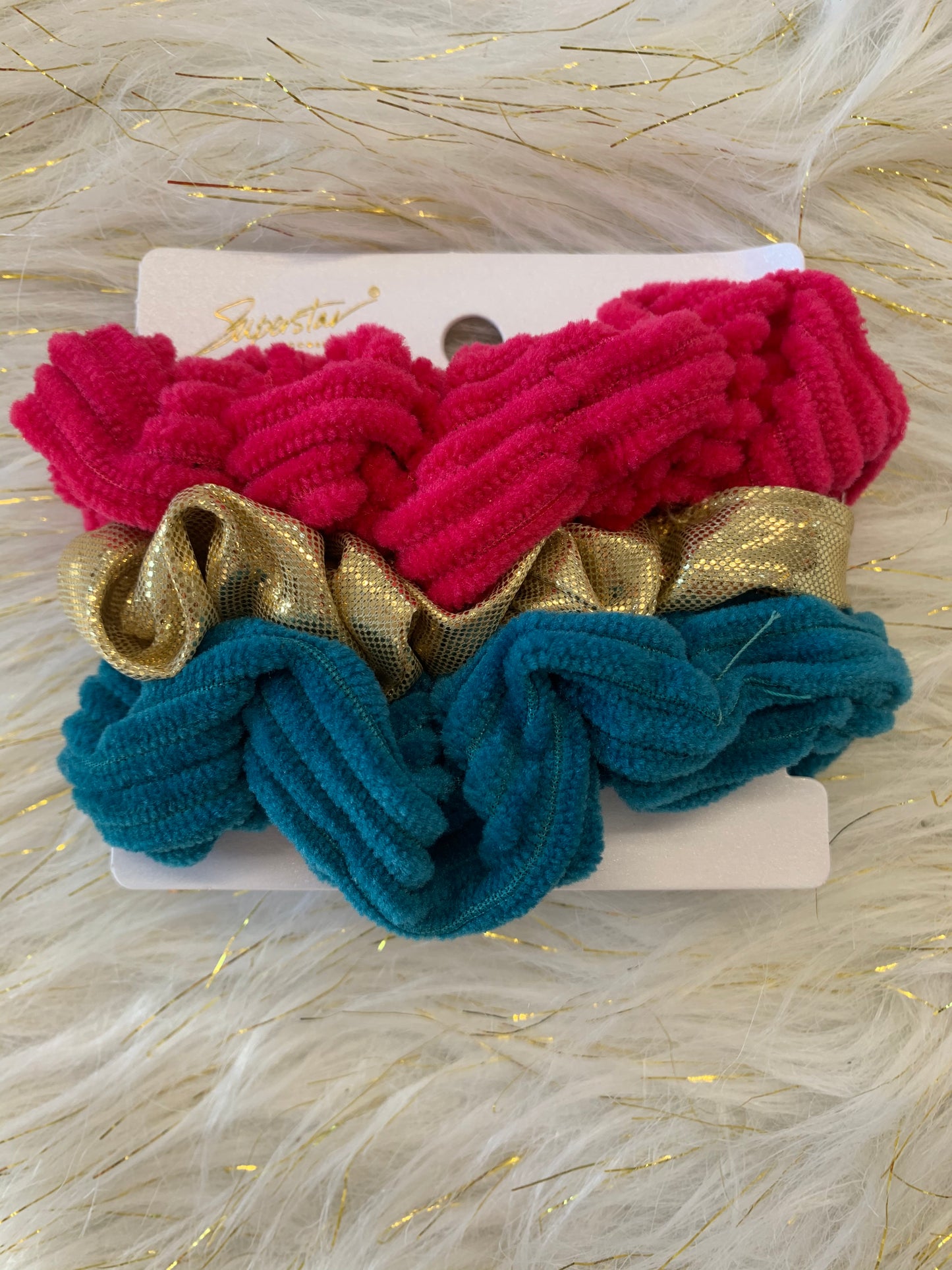 Metallic Scrunchie