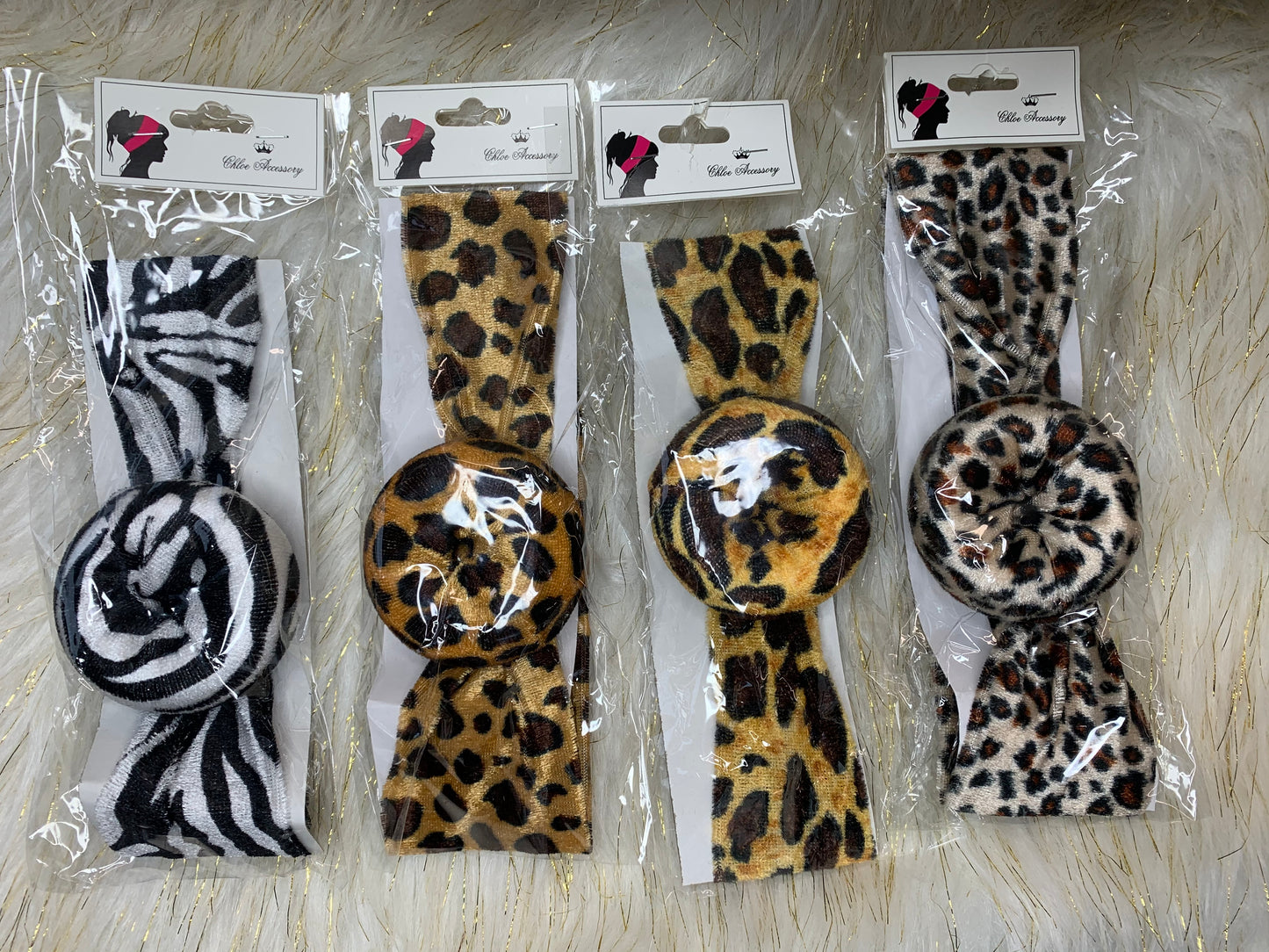 Animal Print Infant Headbands