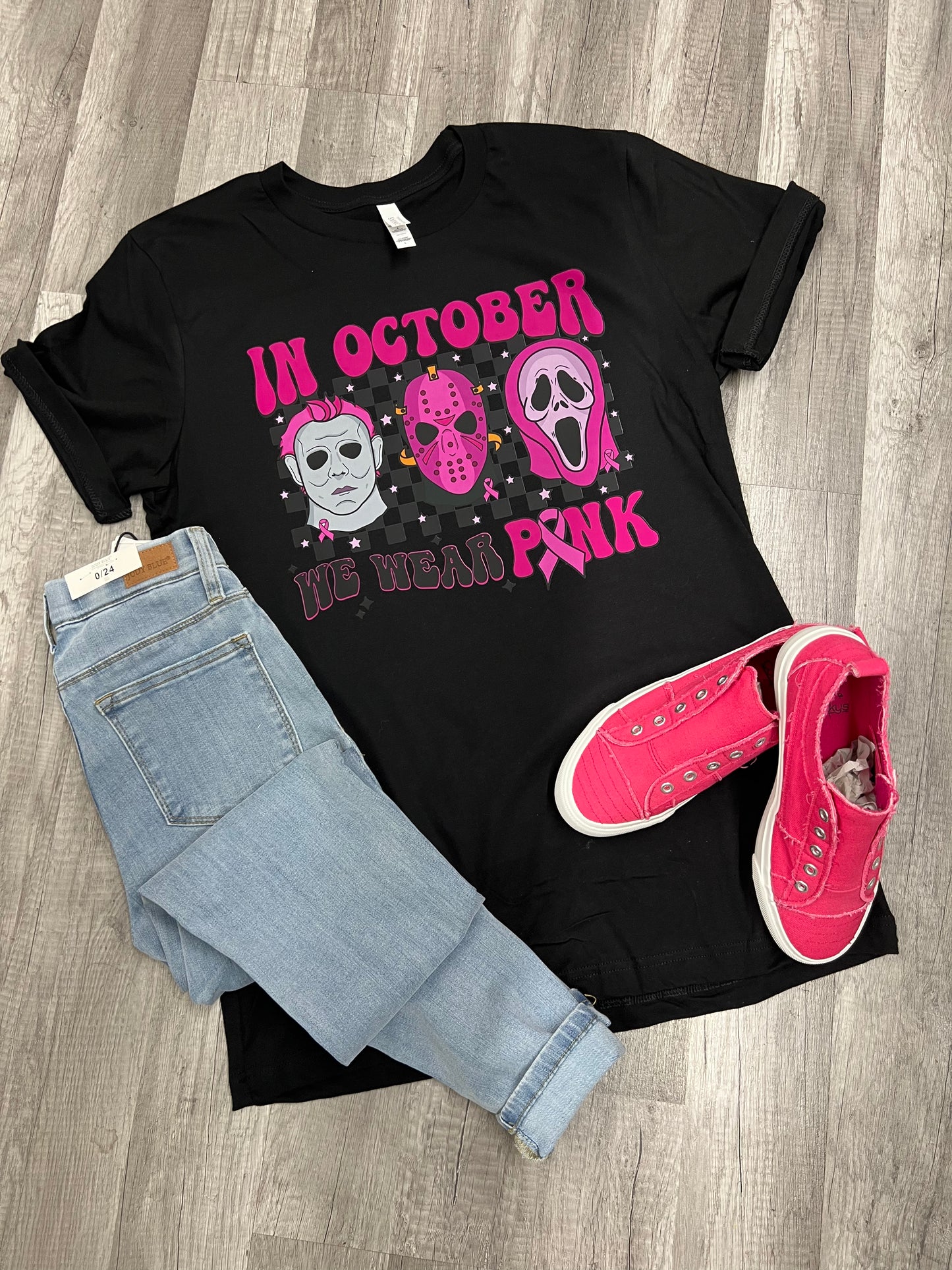 In October we wear Pink