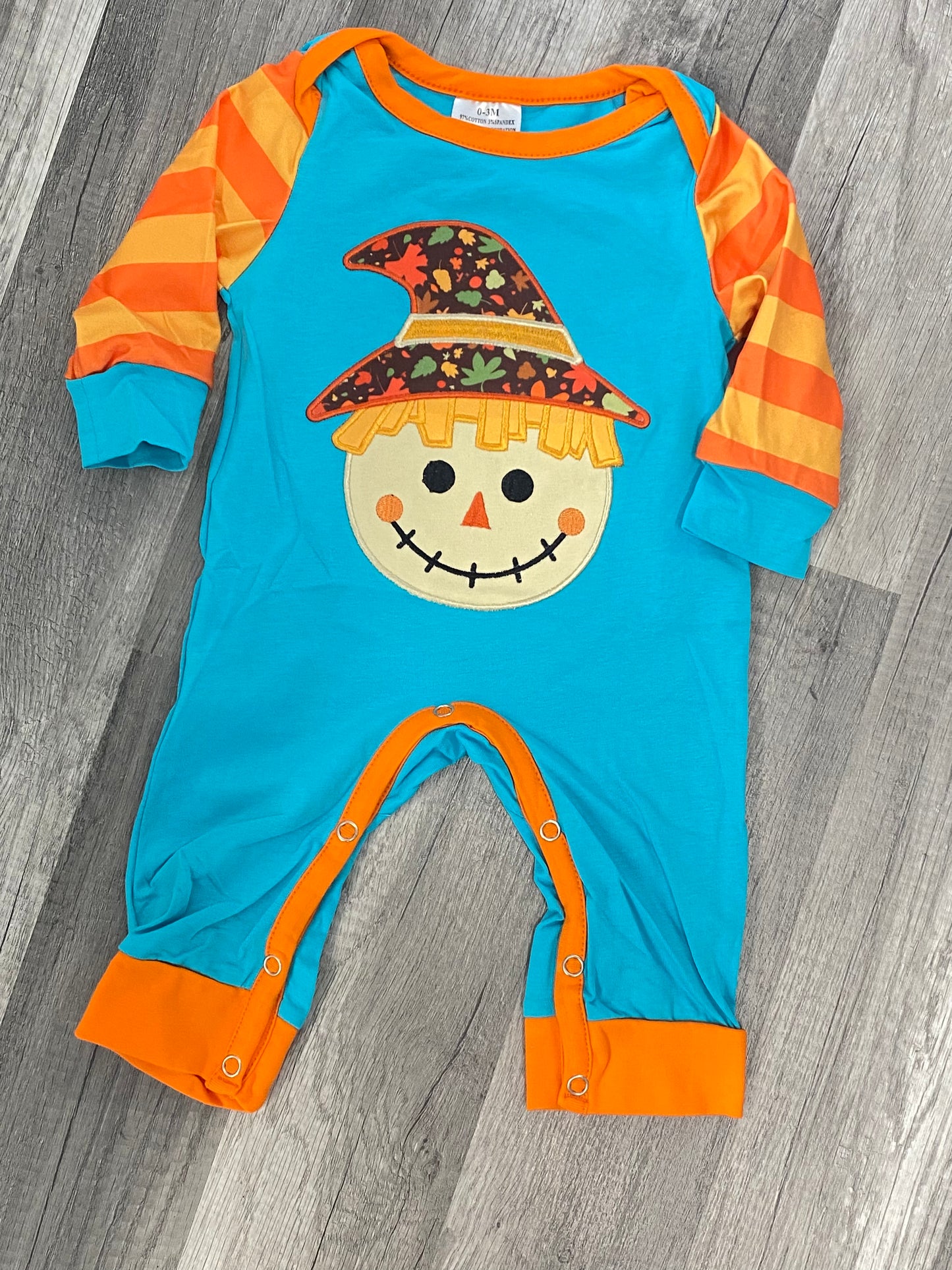 Unisex Scarecrow Romper