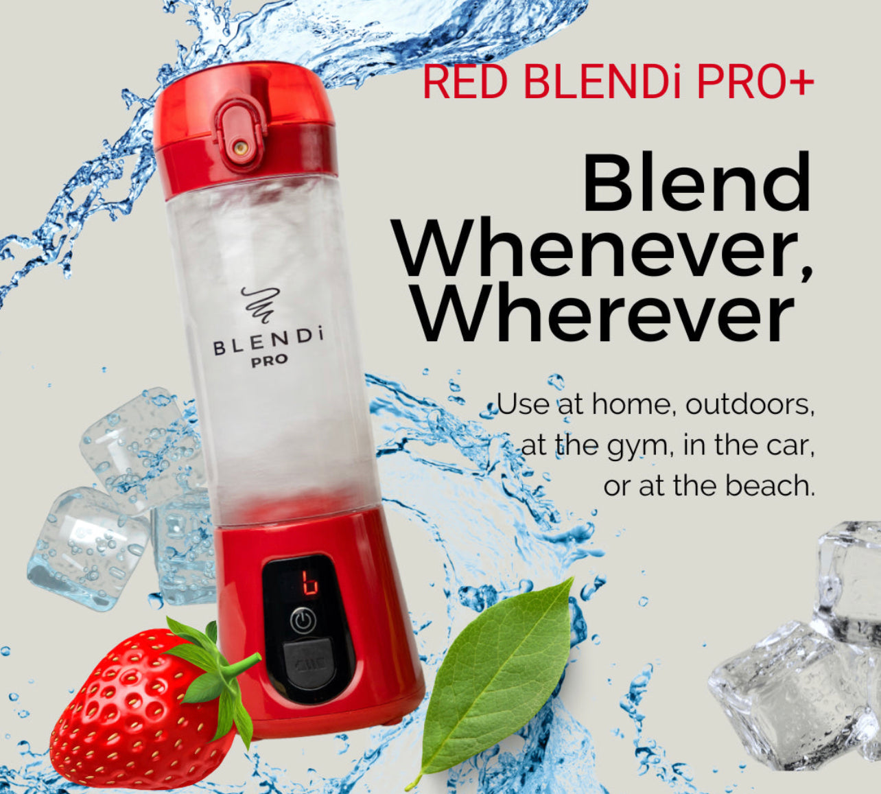 BLEDI- Portable Blender on the GO!