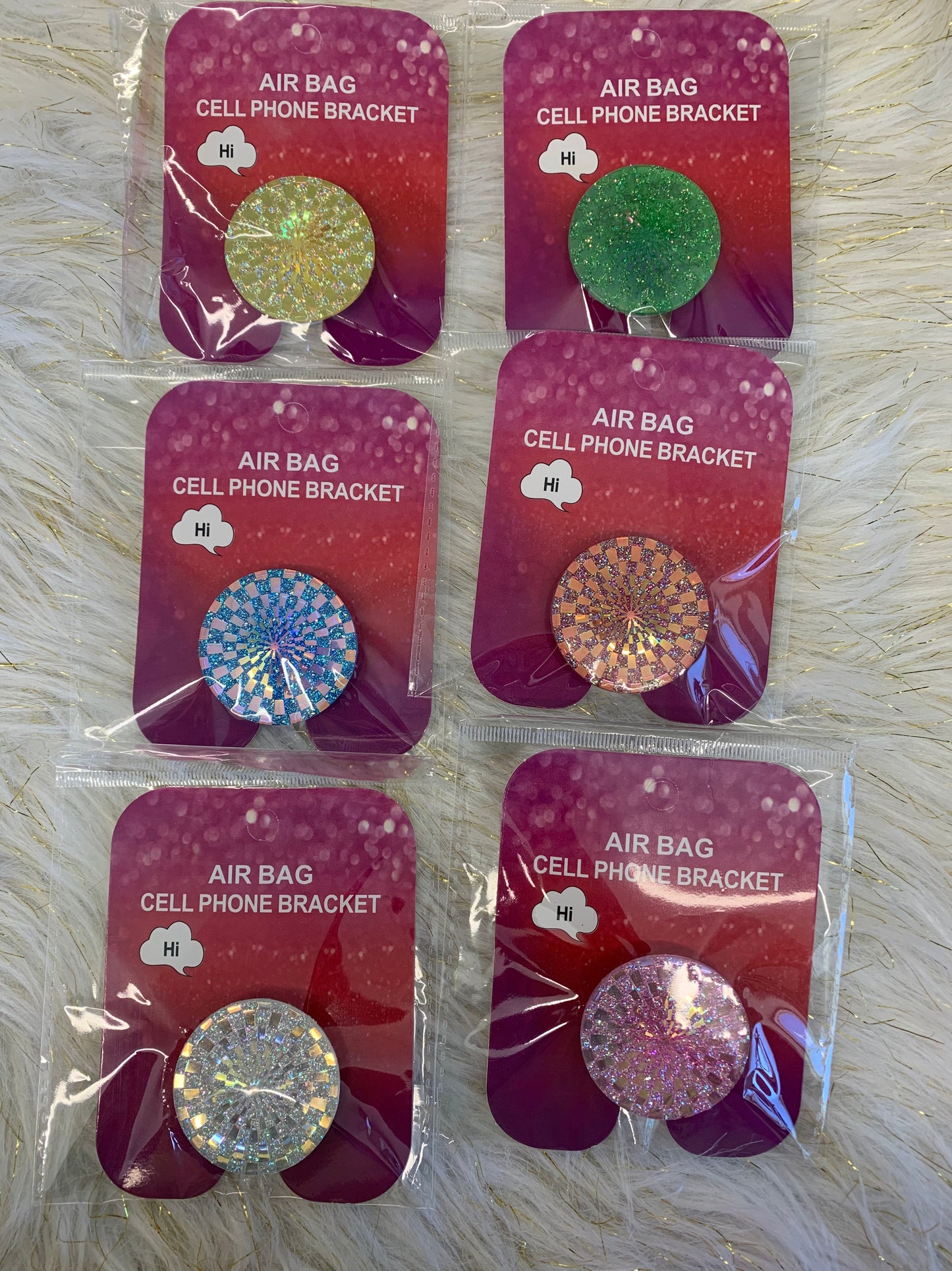 Glitter Pop Sockets